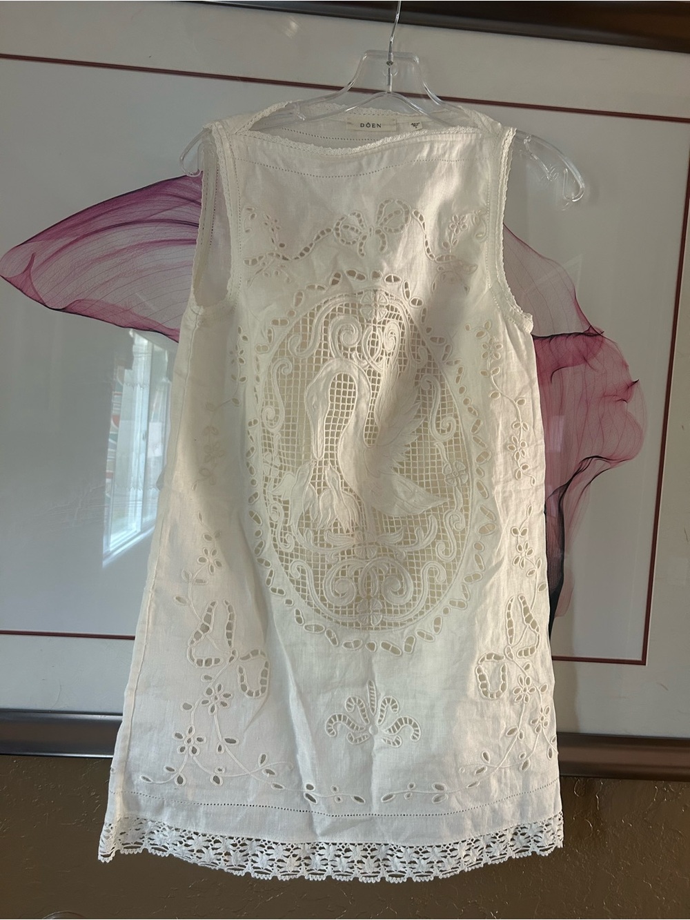 Doen Used Lucina mini dress in salt , size S. Worn couple times, great condition - Picture 5 of 7